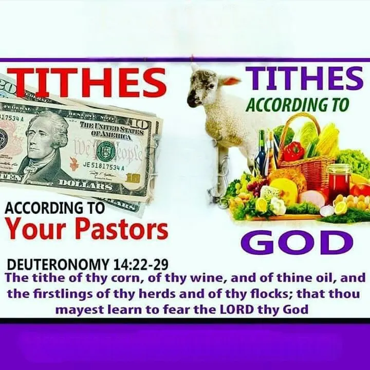 Tithes?